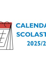 Calendario scolastico A.S. 2025/2026